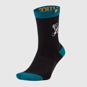 Nike SNKR Sox Hike Club Crew Socks Black Blue